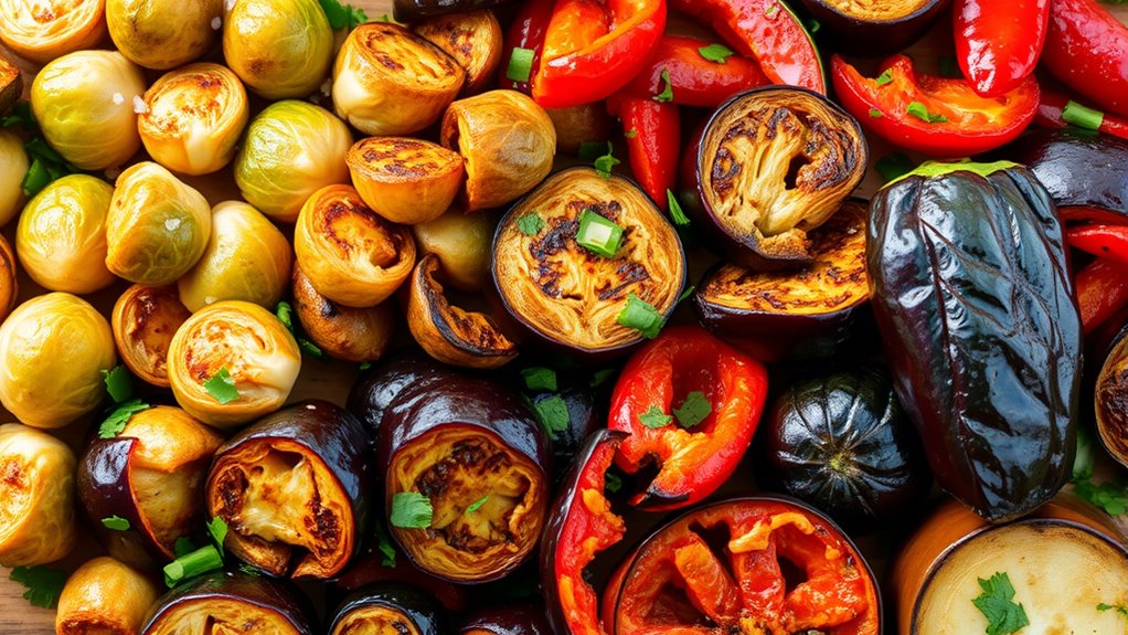 crispy air fried vegetable options