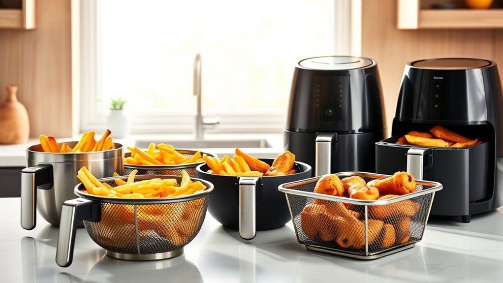 crispy air fryer baskets
