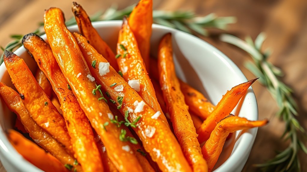 crispy air fryer carrots