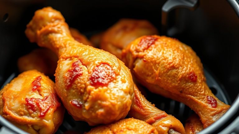 crispy air fryer drumsticks