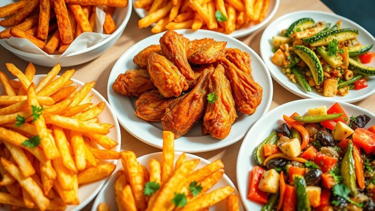 crispy air fryer foods