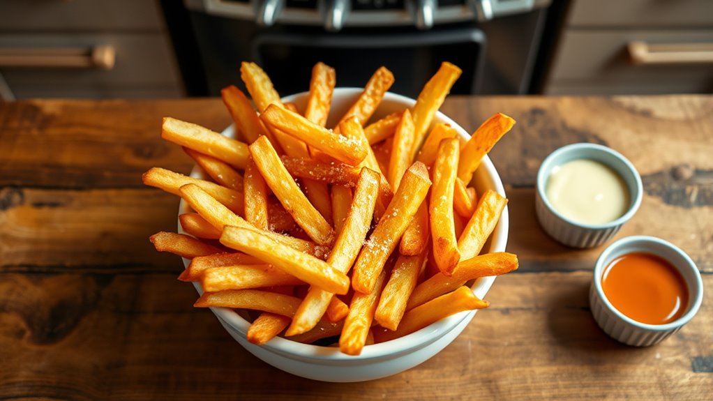 crispy air fryer fries
