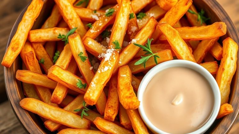 crispy air fryer fries