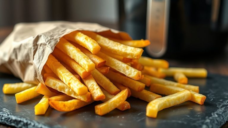 crispy air fryer fries