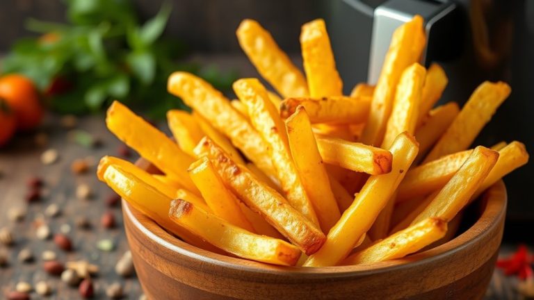 crispy air fryer fries