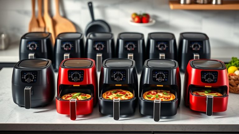 crispy air fryer pizzas