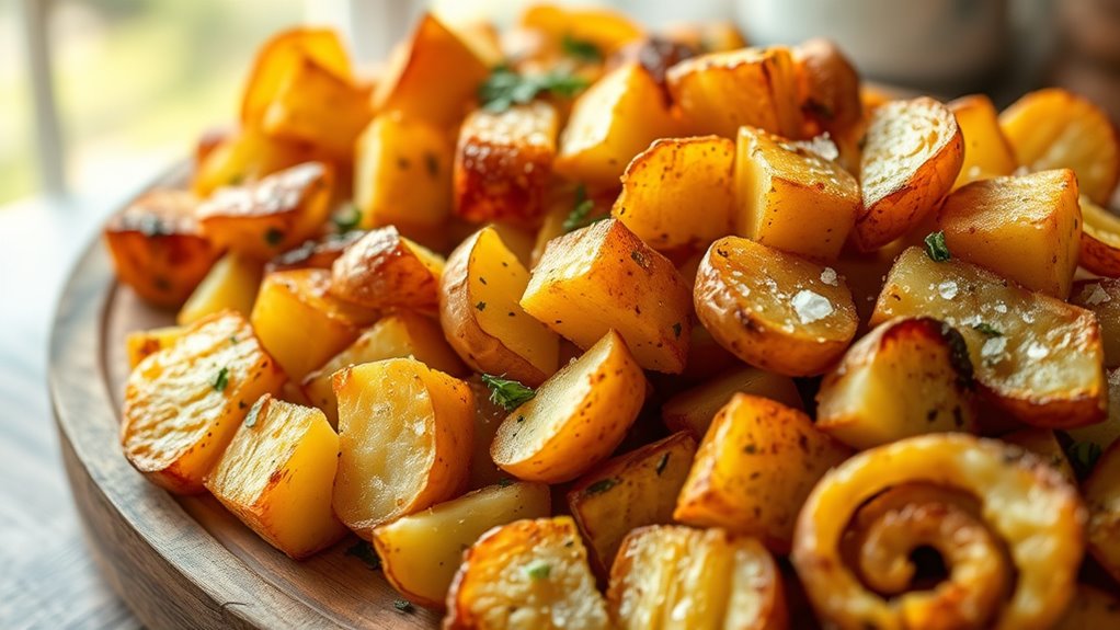 crispy air fryer potatoes
