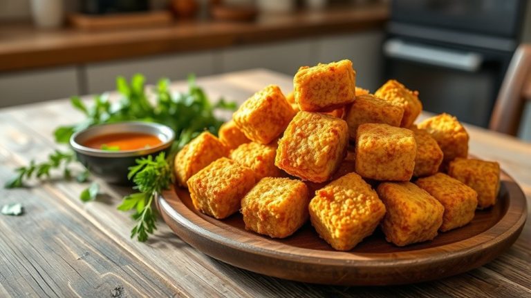 crispy air fryer tofu