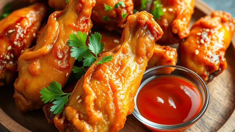 crispy air fryer wings