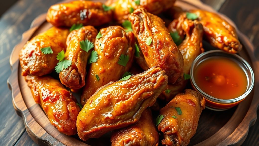 crispy air fryer wings