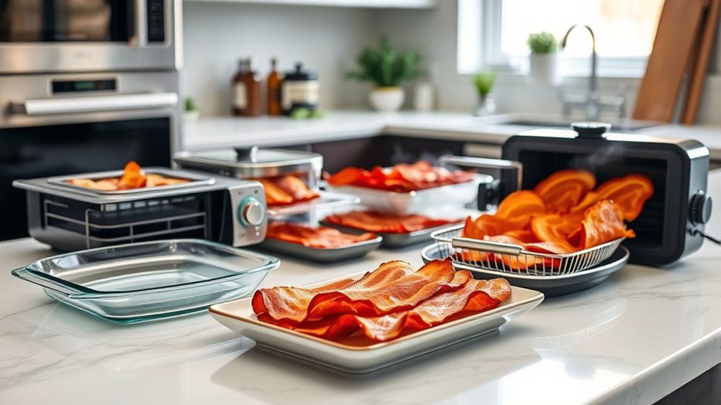 crispy bacon microwave cookers