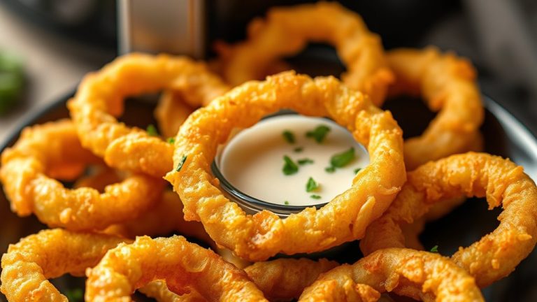 crispy frozen onion rings