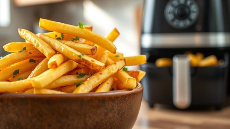crispy homemade air fryer fries