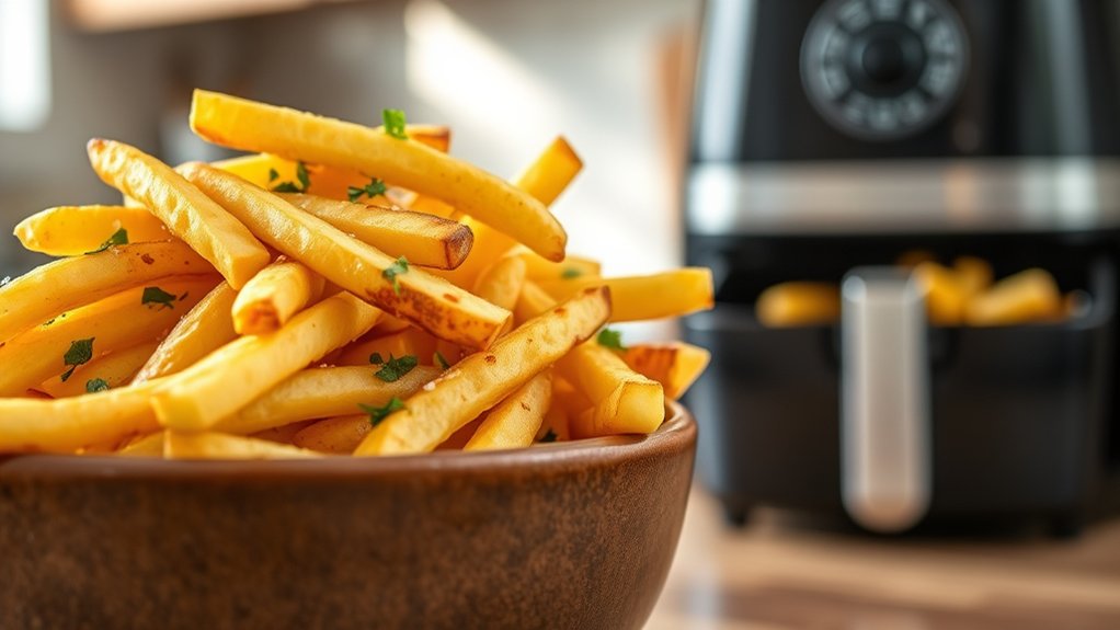 crispy homemade air fryer fries