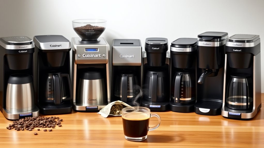 cuisinart coffee makers with grinders