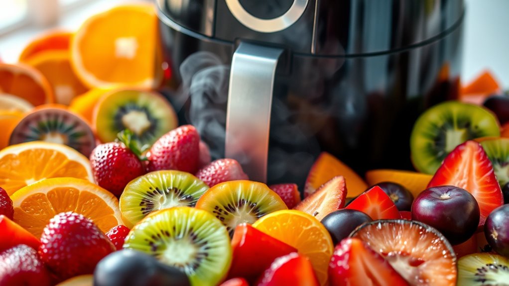 dehydrating fruits in air fryer