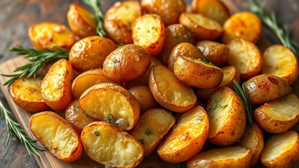 delicious air fryer potatoes