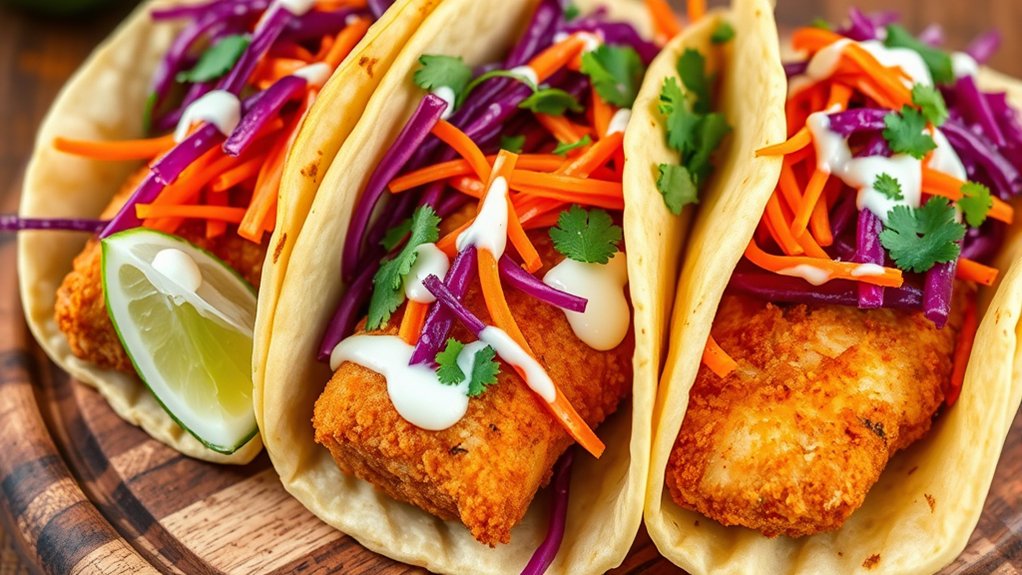 delicious air fryer tacos