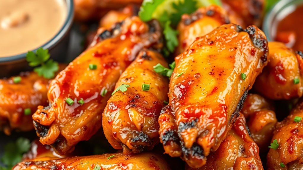 delicious air fryer wings