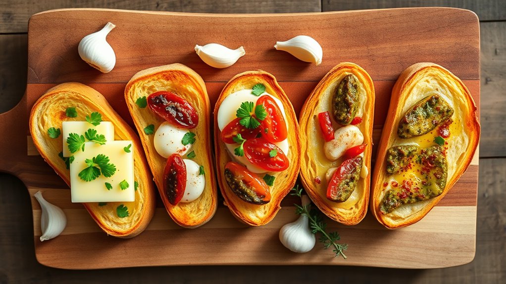 delicious homemade garlic toast