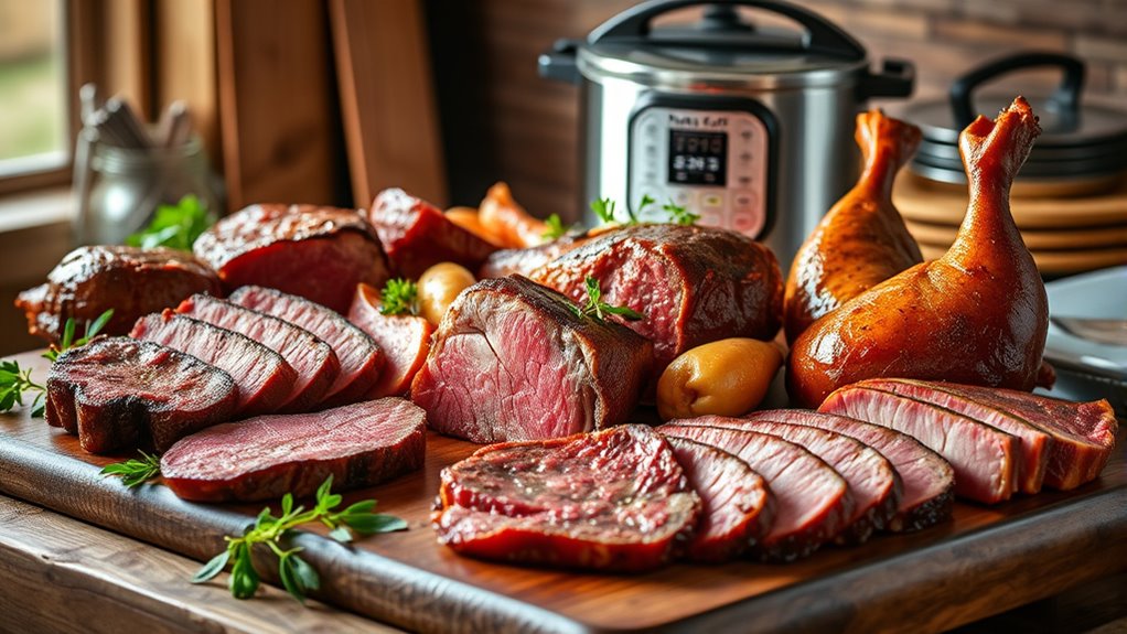 delicious meats for pressure cooking