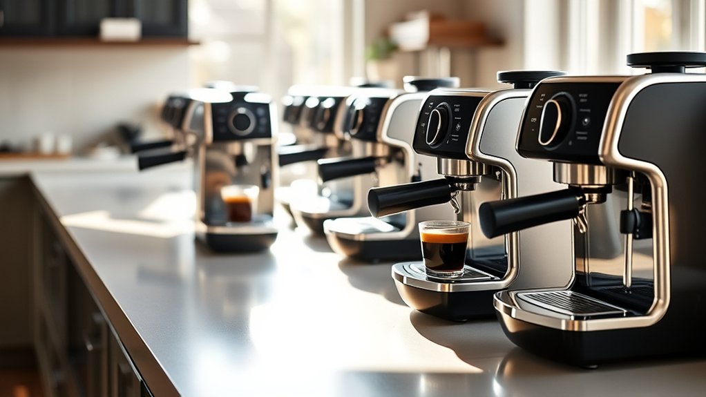 dual espresso coffee makers