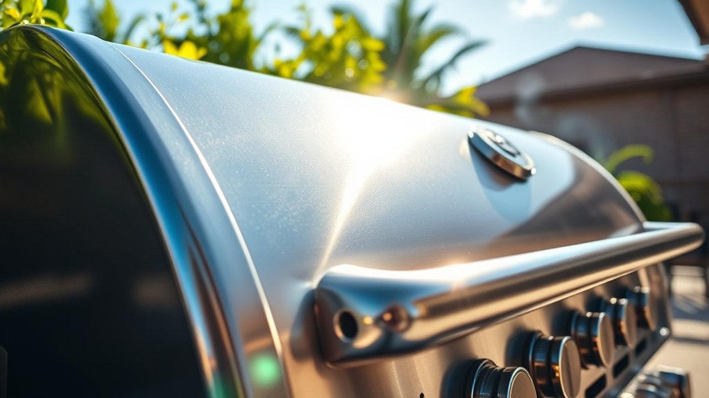 durable stainless steel grills