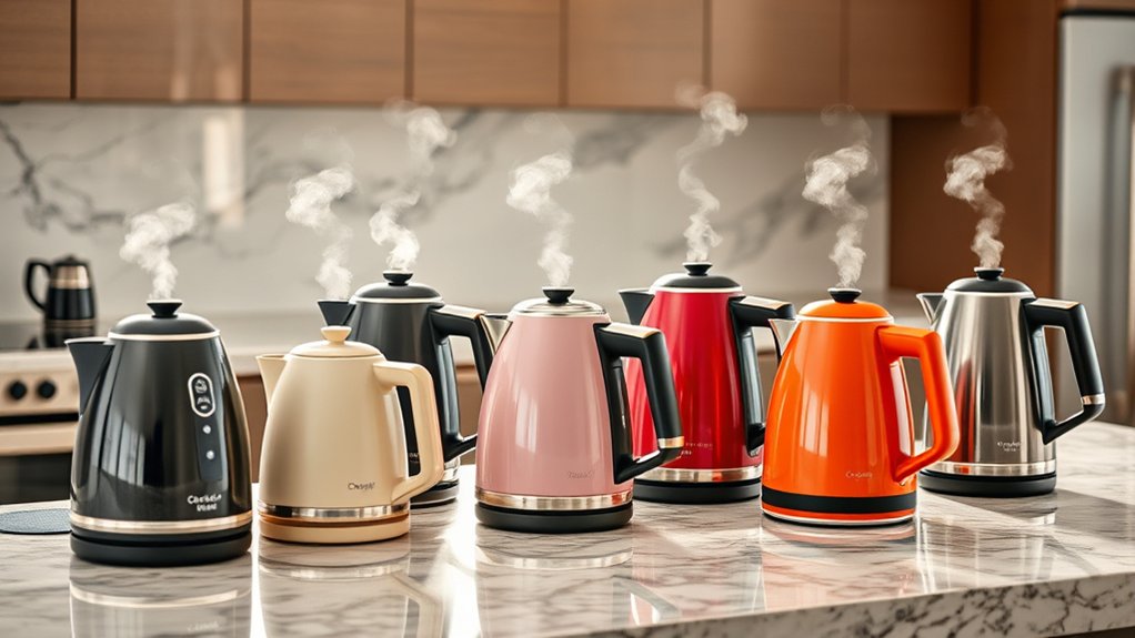 easy clean kettle models