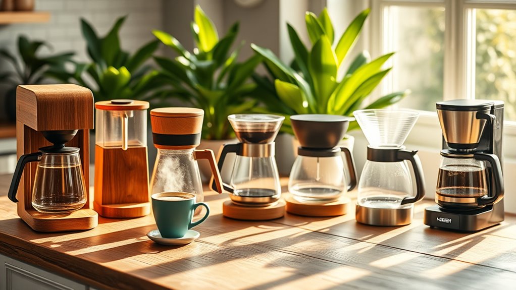 eco friendly plastic free coffee makers