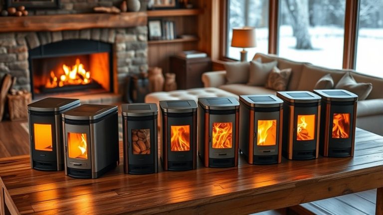 efficient heating pellet stoves