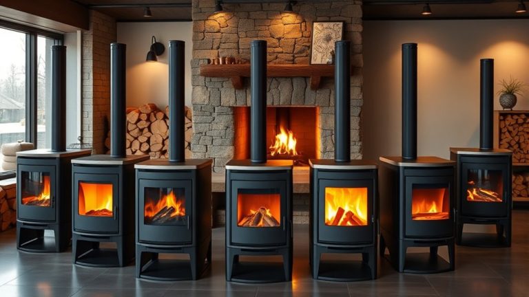 efficient heating wood stoves