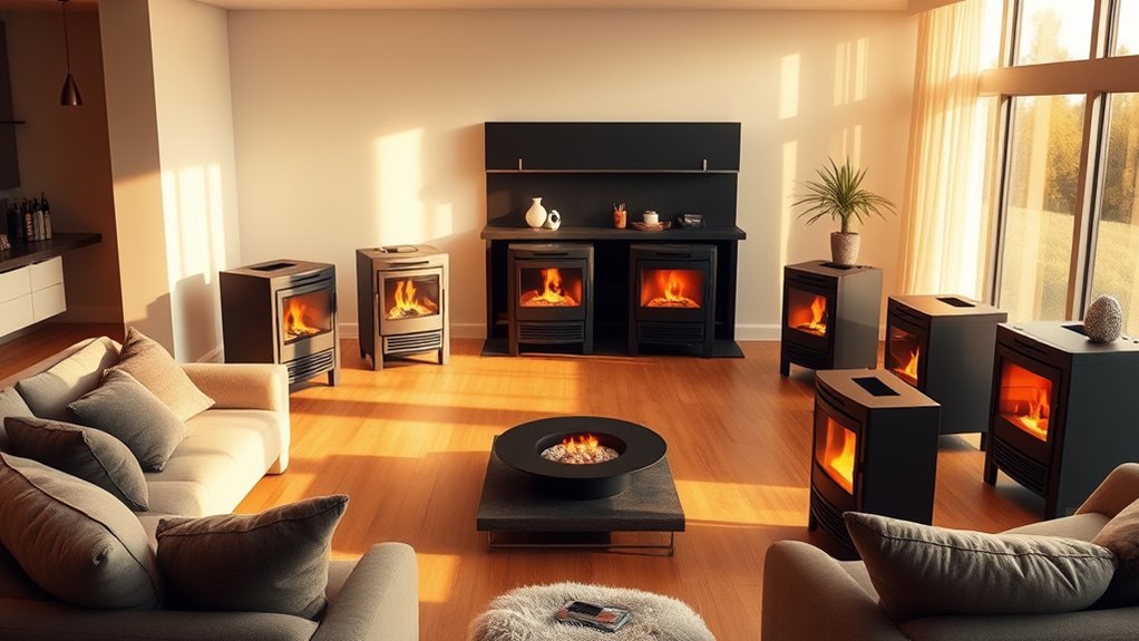 efficient vent free gas stoves