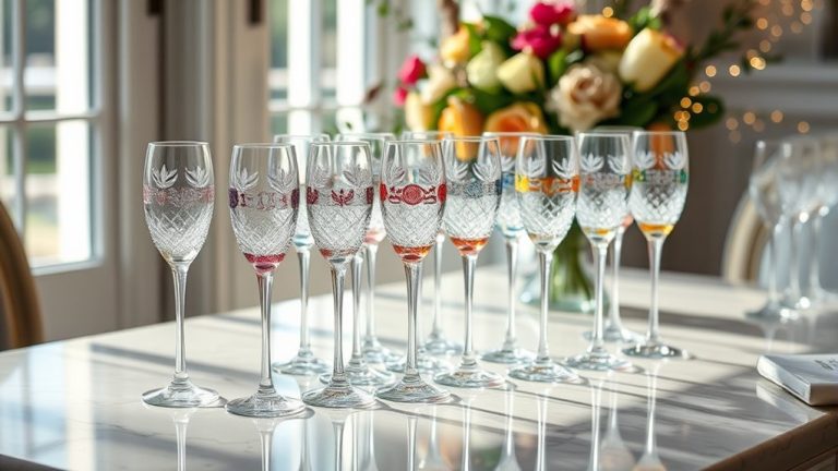 elegant flutes for celebrations