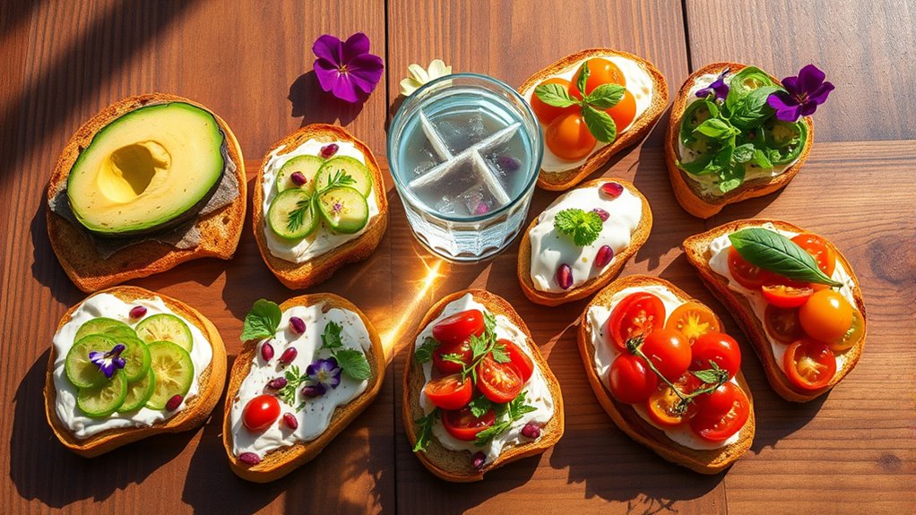 elevate meals with toasts