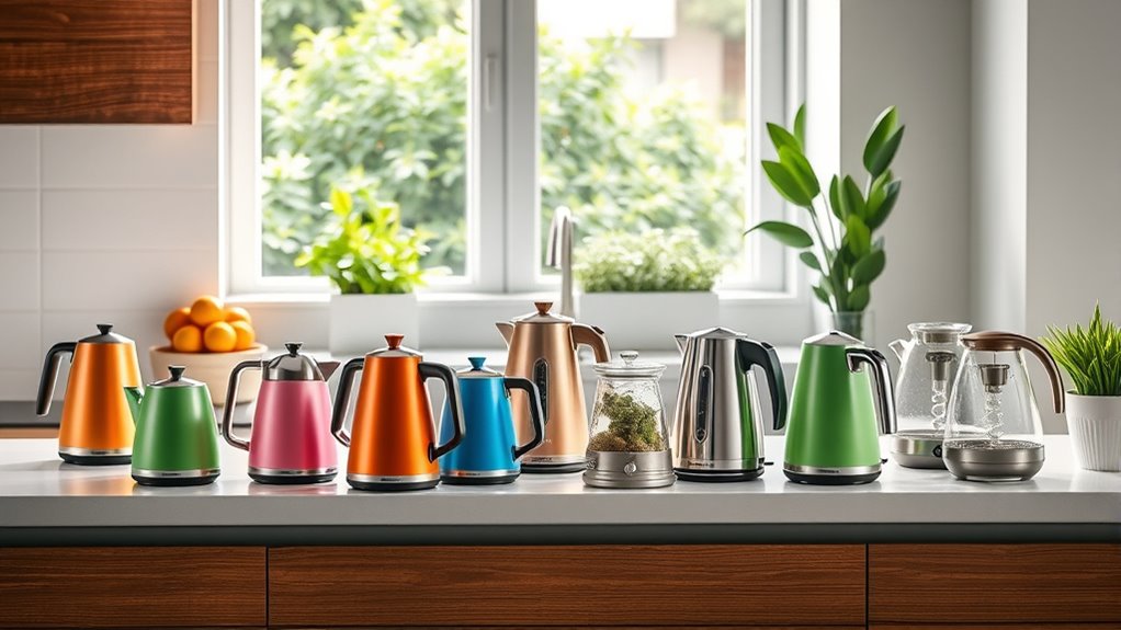 energy efficient electric kettles