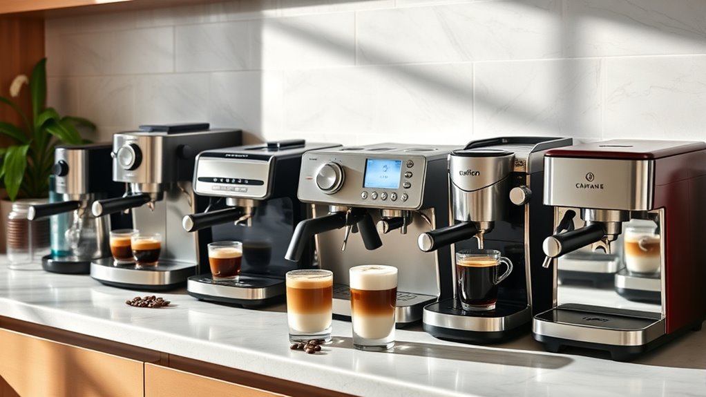 espresso coffee maker combinations