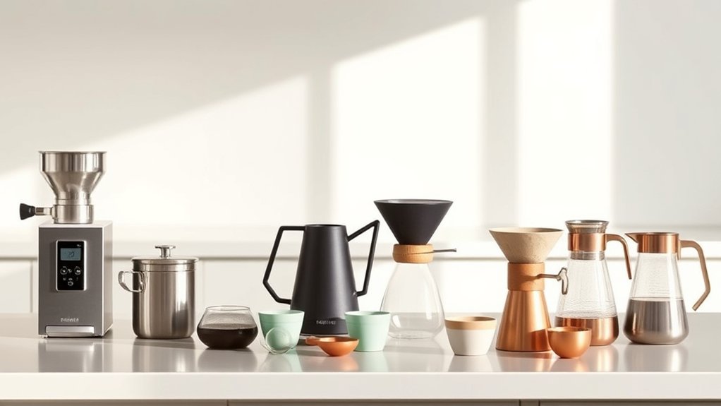 essential coffee brewing tools
