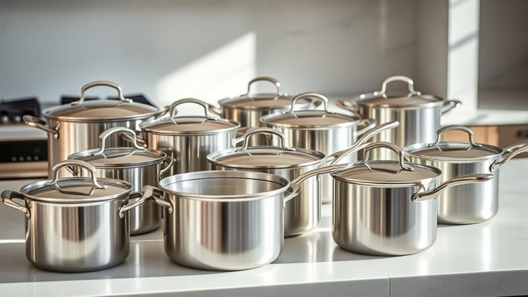 essential stainless steel pots