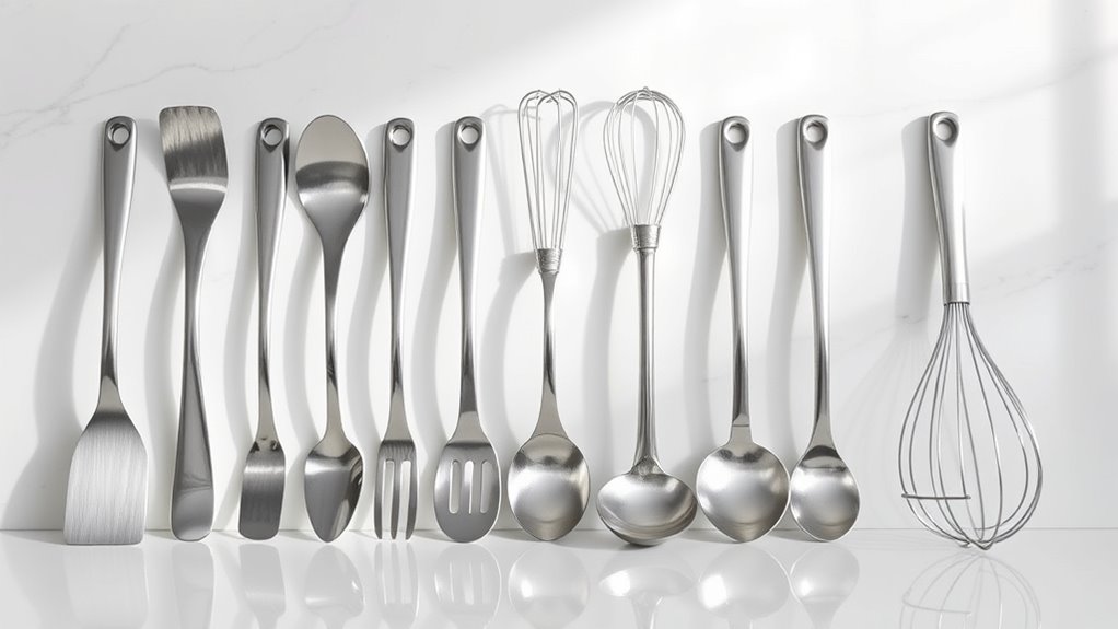 essential stainless steel utensils