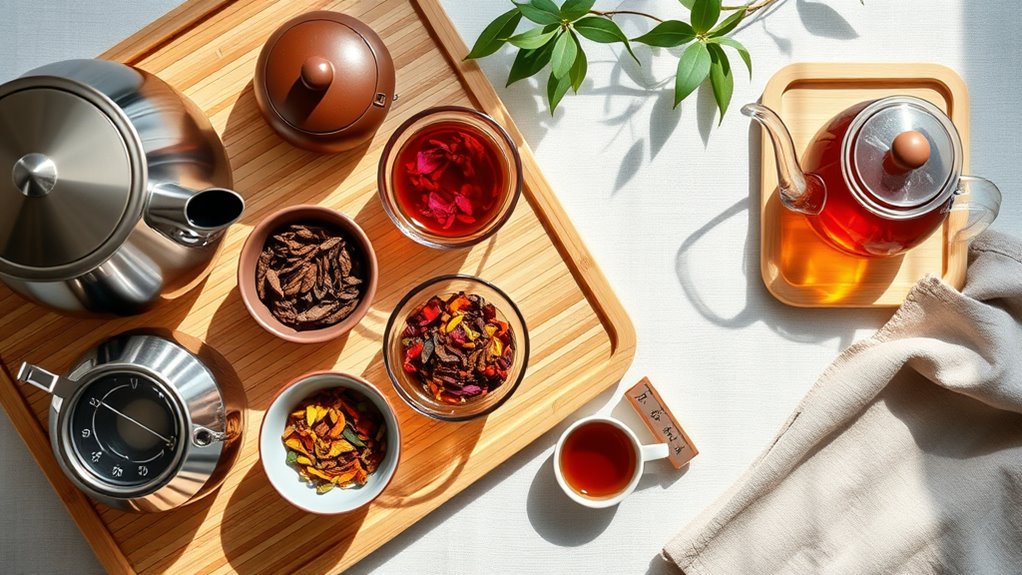 essential tea brewing tools