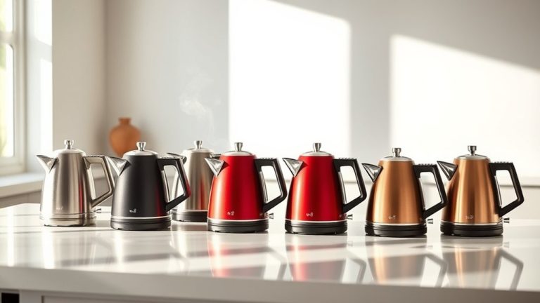 fast boiling stylish kettles