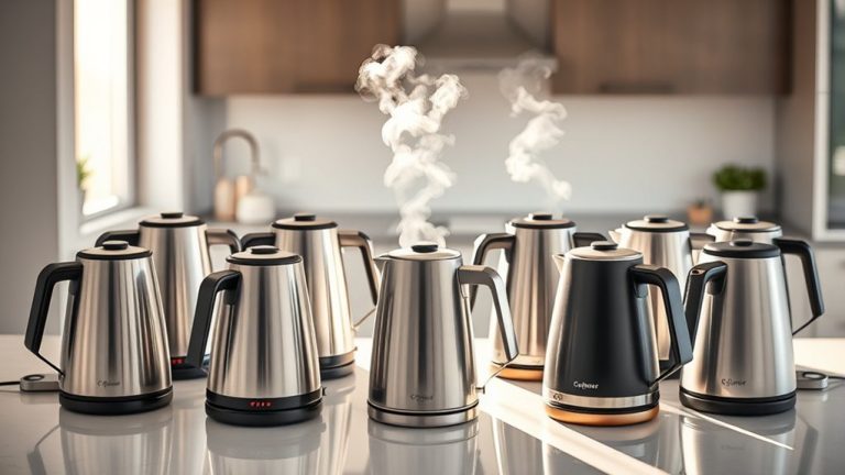 fast heating electric kettles