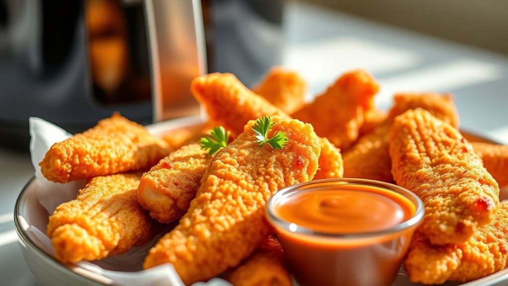 frozen chicken tenders air fryer
