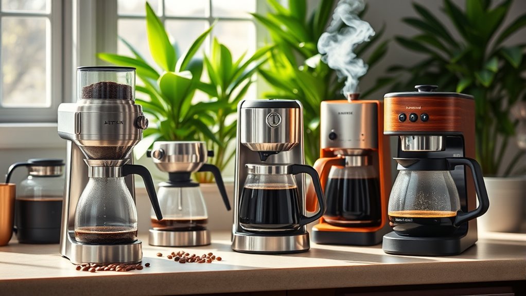 grinder drip coffee makers