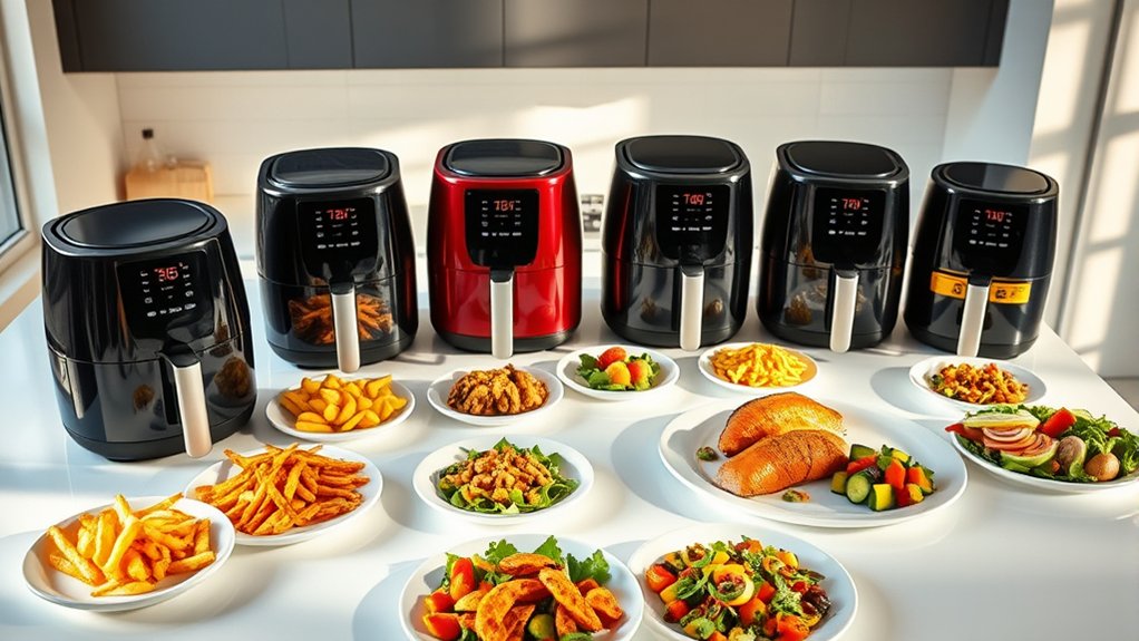 guilt free meals with air fryers
