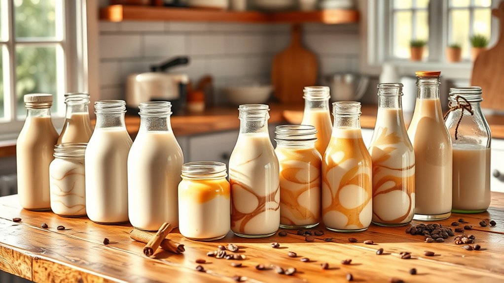 healthy and delicious coffee creamers