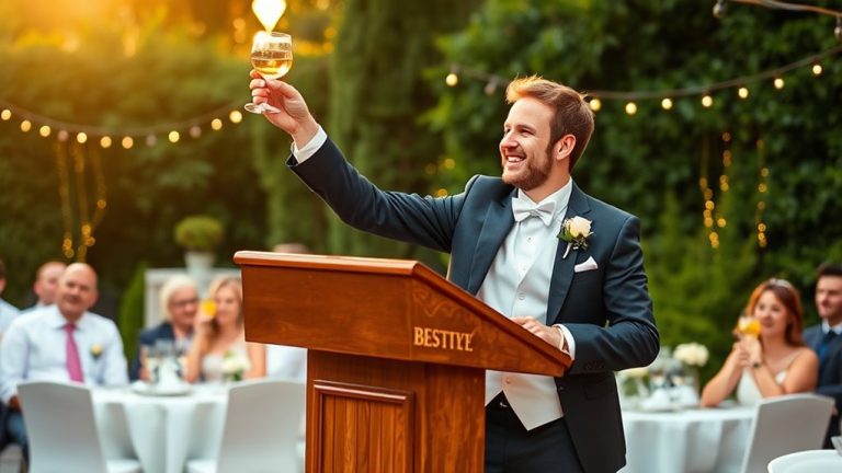 heartfelt wedding celebration toast