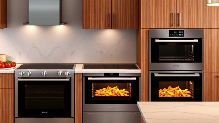 induction ranges with air fryers