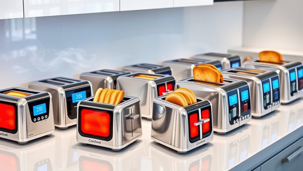 innovative breakfast touch screen toasters
