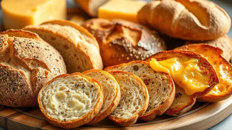 irresistible toasted cheese breads